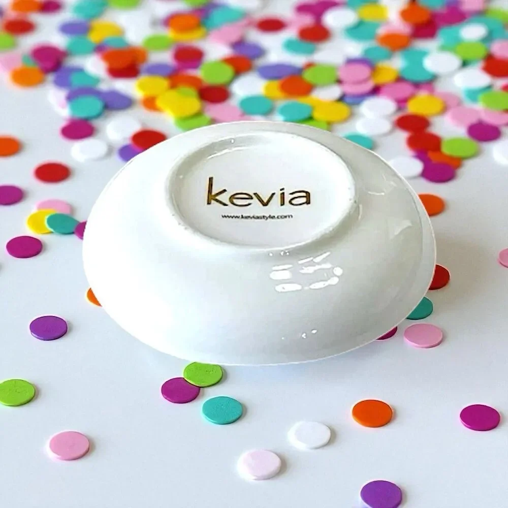 Kevia Style Love Jewelry Dish 4 Inch Ceramic Trinket Plate New In Box